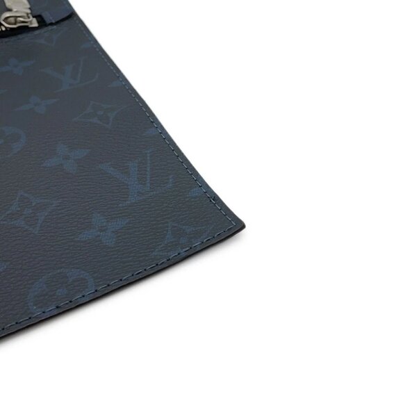 LOUIS VUITTON Cabas Voyage NV Taurillon Leather Navy M53240 - Picture 13 of 14